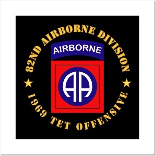 82nd Airborne Division - 1969 Tet Offensive Posters and Art